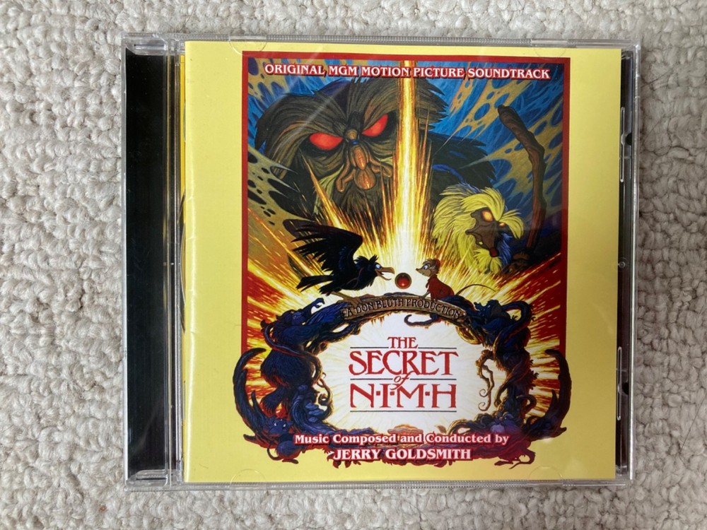 THE SECRET OF NIMH Jerry Goldsmith LIMITED/EXPANDED  Intrada CD OOP Near-Mint!