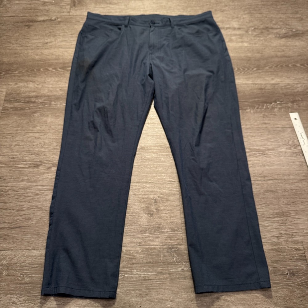 Callaway Pants Mens 38 Blue Golf Relaxed Straight Performance 38x30 Outdoor