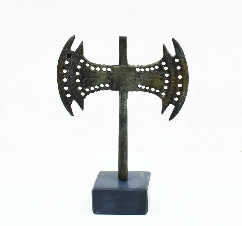 Double Headed Axe - Bronze small Labrys - Museum Reproduction - Minoan Period