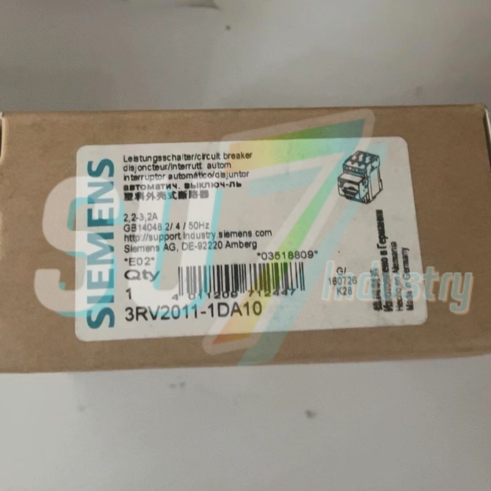 SIEMENS 3RV2011-1DA10 Circuit Breaker# 1pcs New In Box