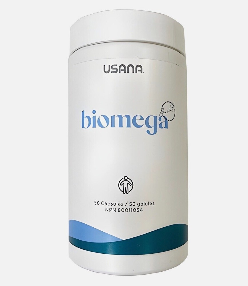 USANA Biomega Ultra-Pure Fish Oil 56 Capsules Sealed Exp 05/2026
