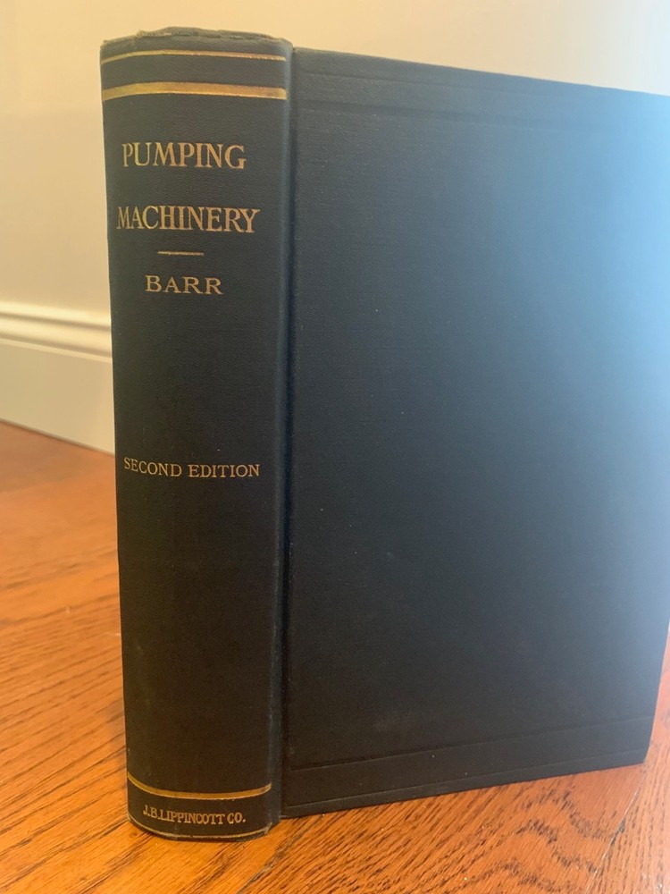 pumping machinery a practical handbook relating to the construction and manageme