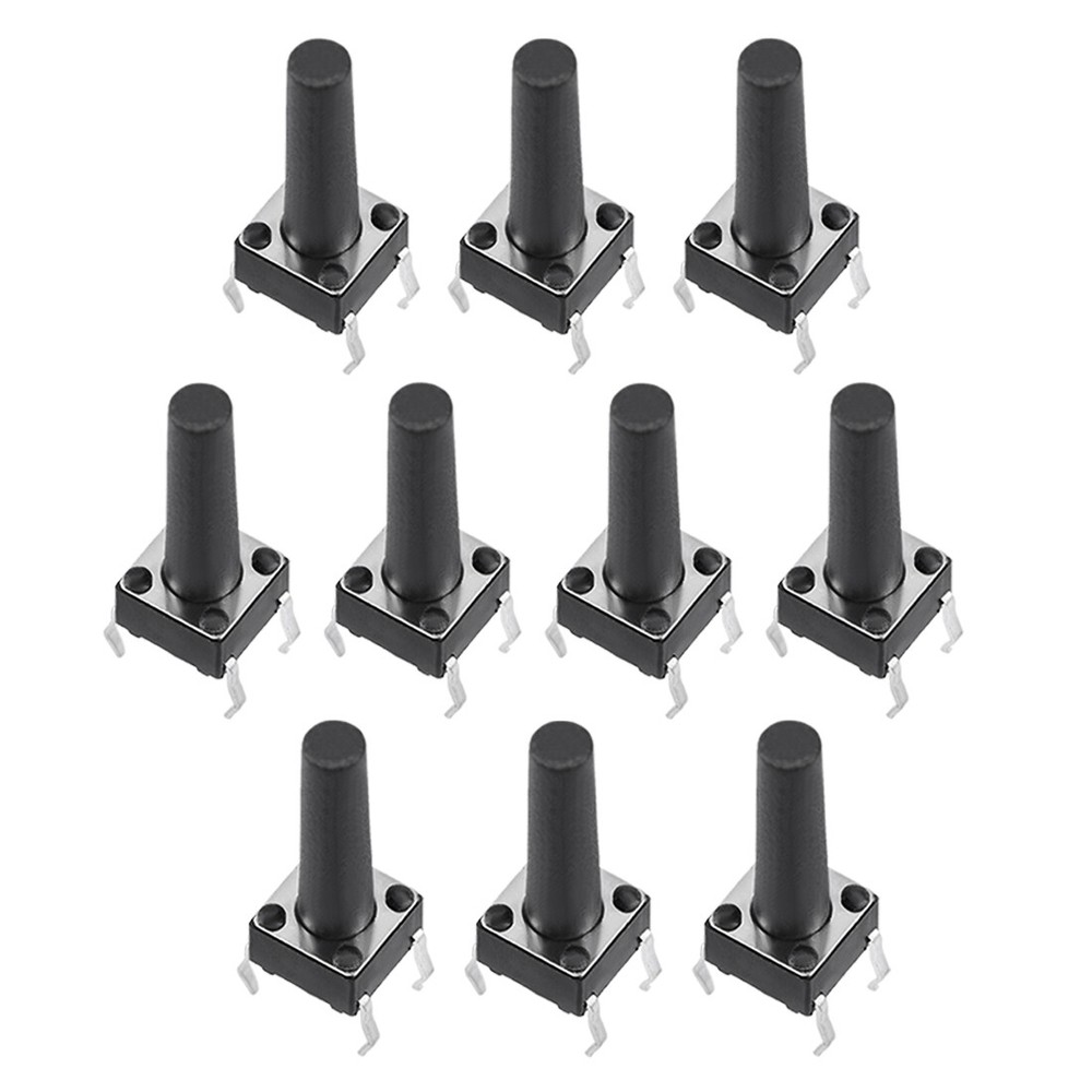 6x6x16mm Micro PCB Tactile Push Button Switch DIP 10PCS