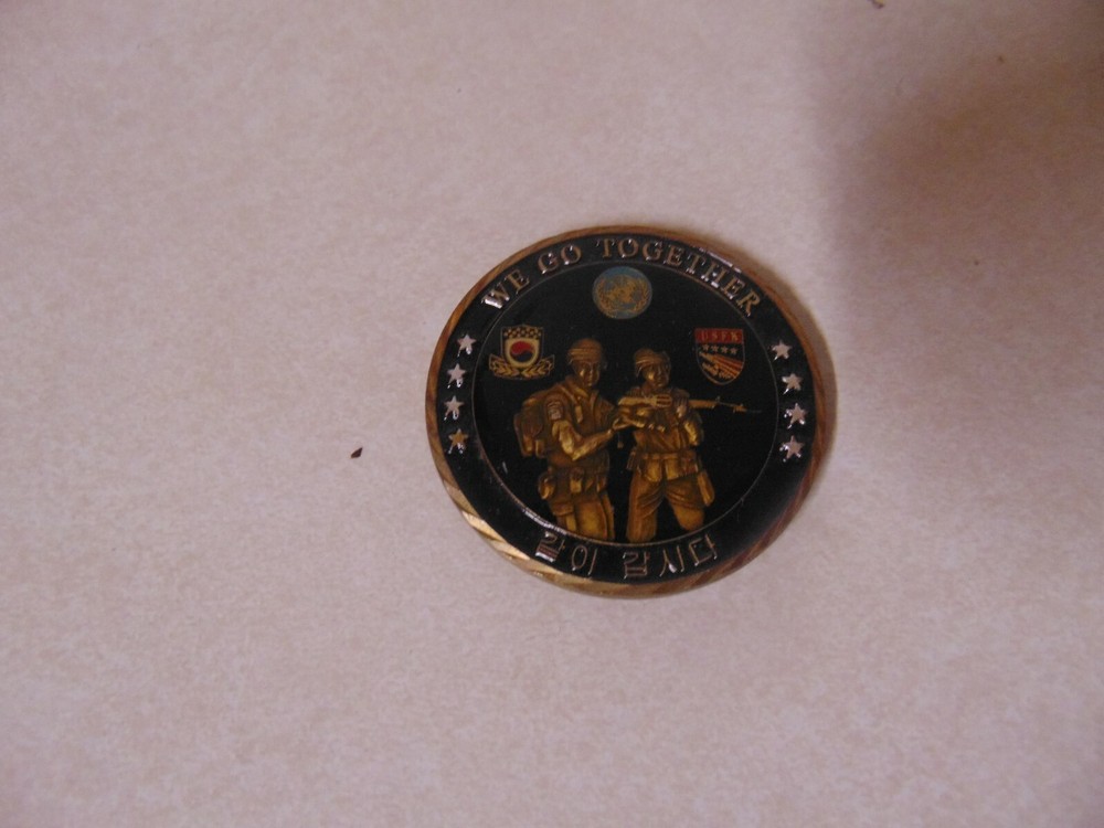 Challenge Coin Thomas A Schwartz Commander In Chief Us Forces Korea Usfk