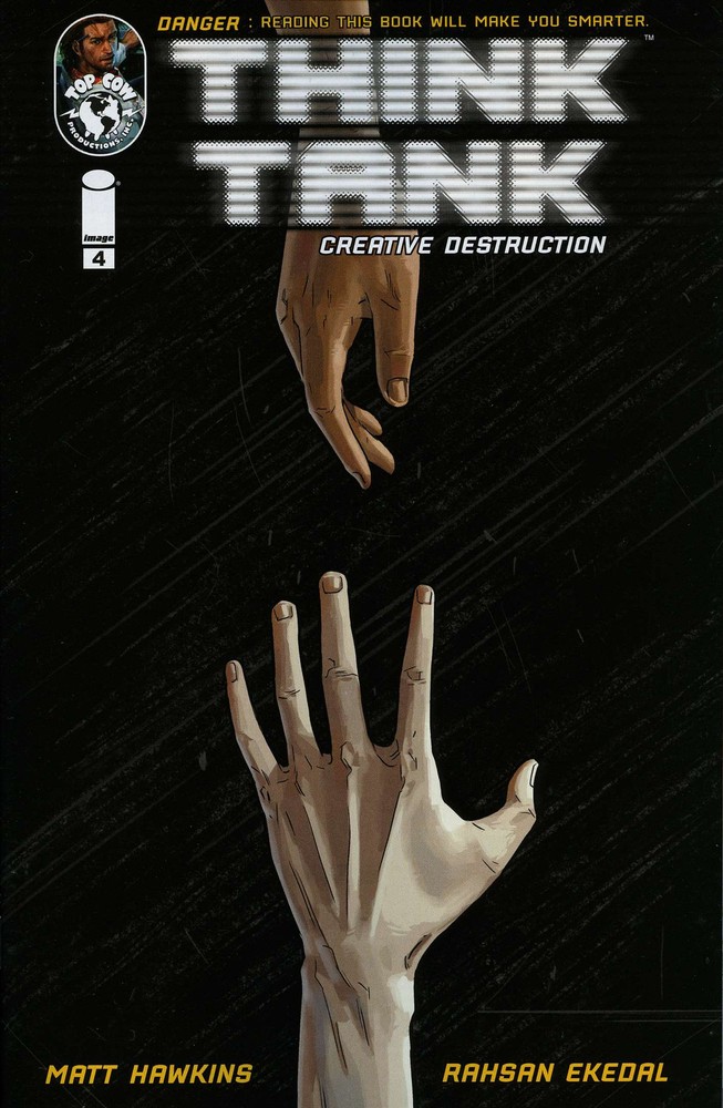 Think Tank Creative Destruction #4 VFNM Matt Hawkins Top Cow Limited Stock