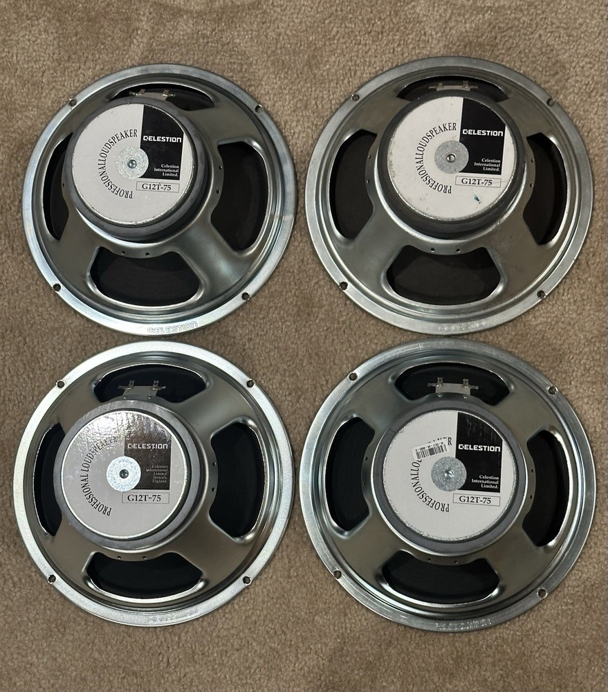 Celestion G12T-75 12-Inch 75W 16 Ohm Guitar Speaker Replacement