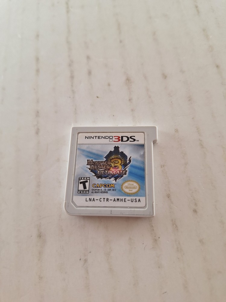 Monster Hunter 3 Ultimate (Nintendo 3DS) Cartridge Only