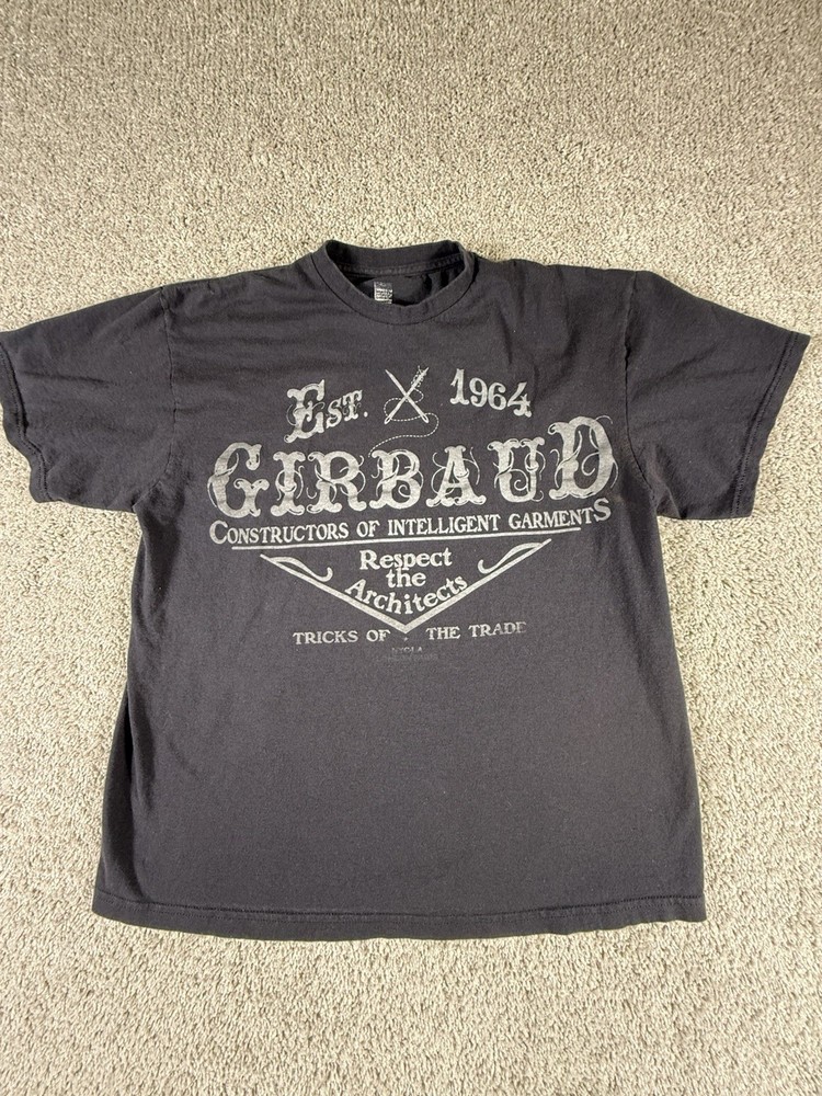 Vintage 90's Marithe Francois Girbaud T-Shirt Mens  Size XL Black 90s Hip Hop
