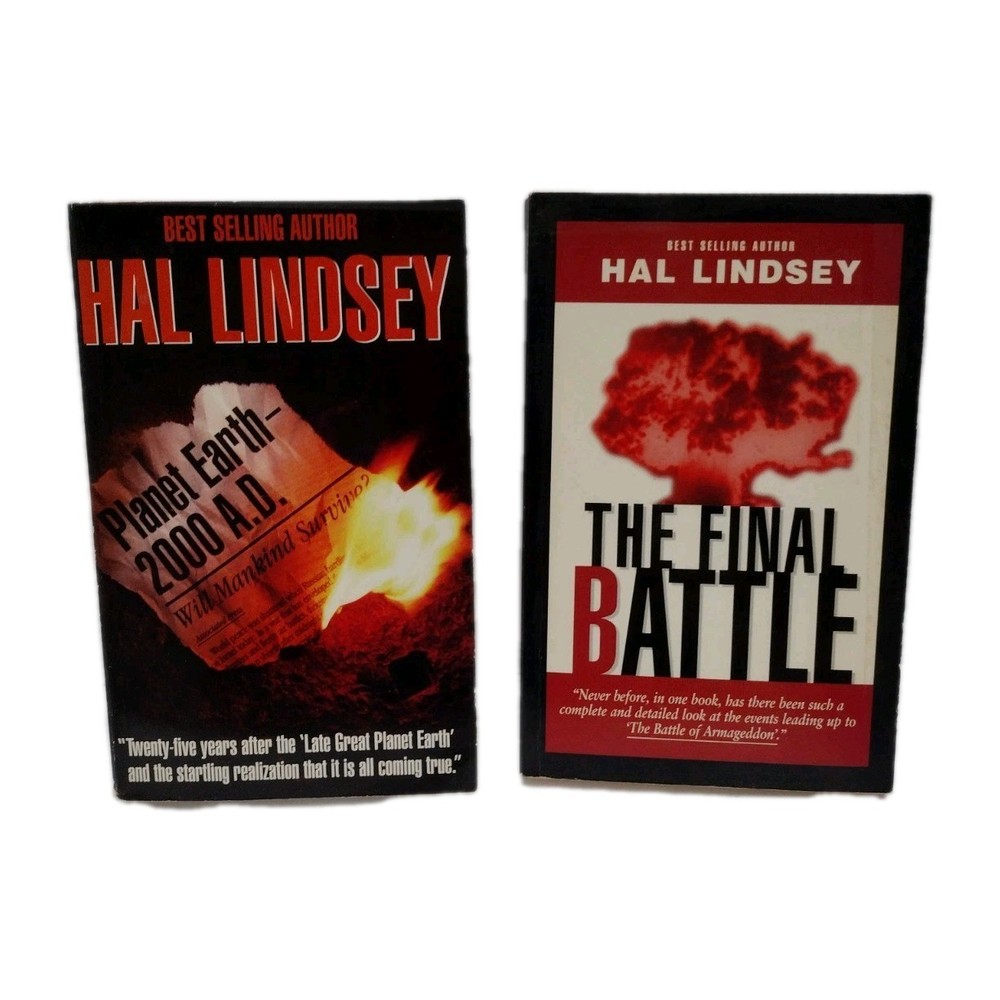 Hal Lindsey Books Best Selling Author The Final Battle & Planet Earth. (2  Books