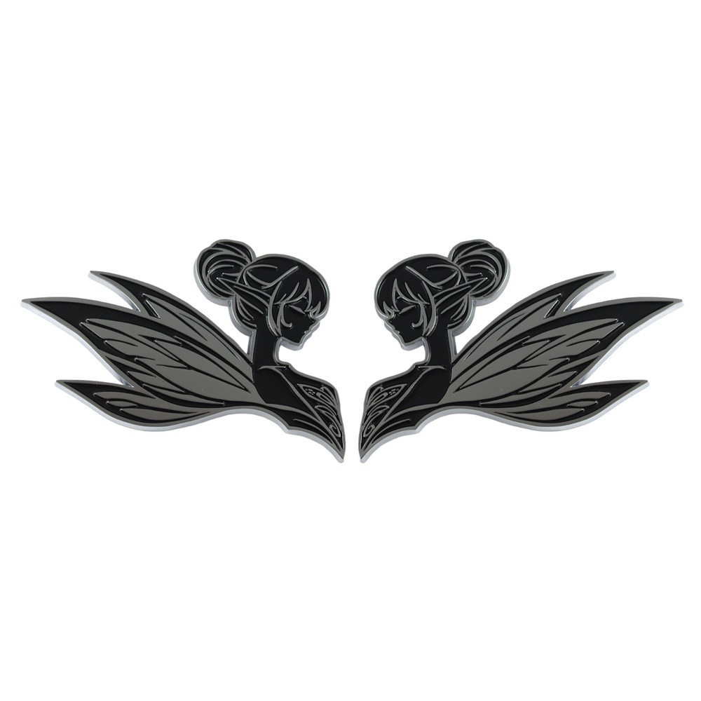 Fairy Emblem Chrome 3D Badge Decal Set for Car Truck SUV Auto Accessories