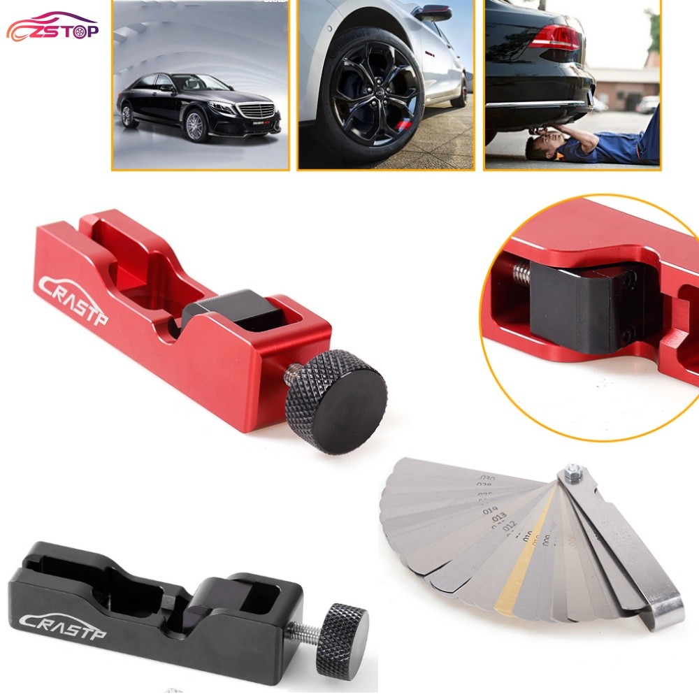 Spark Plug Gap Tool+32 Blades Metric Feeler Gauge Gap Filler Measuring Tools