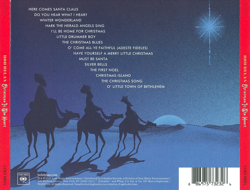 Bob Dylan Christmas In The Heart New Cd