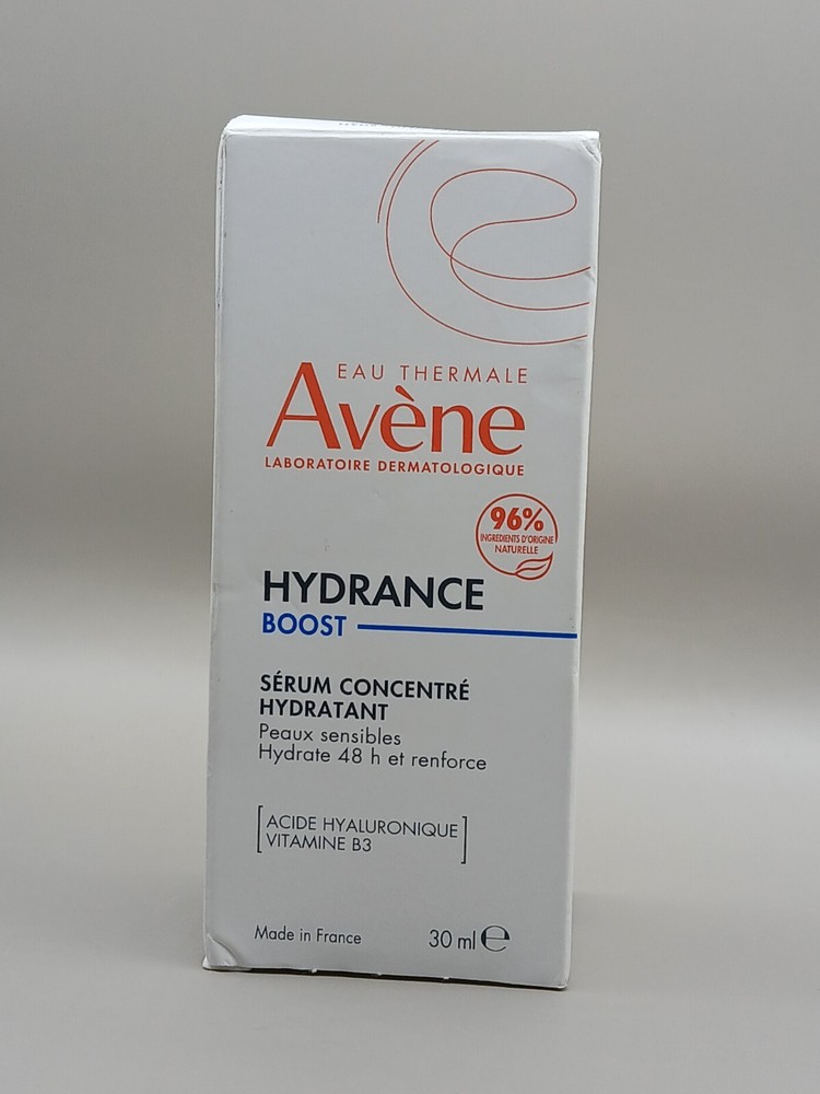AVENE HYDRANCE BOOST CONCENTRATED HYDRATING SERUM 1 OZ BOXED EXP: 05/27
