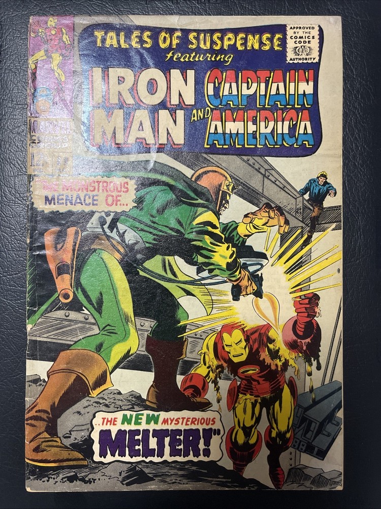 Marvel Comics Tales of Suspense Iron Man 89 Melter May 1967 Silver Age LOW GRADE