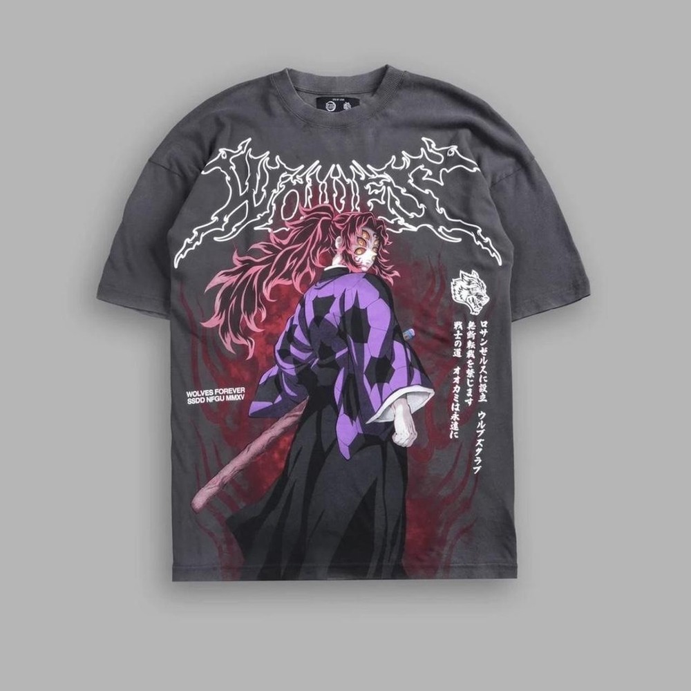 Darc Sport x Demon Slayer Upper Moon Kokushibo Large In Gray