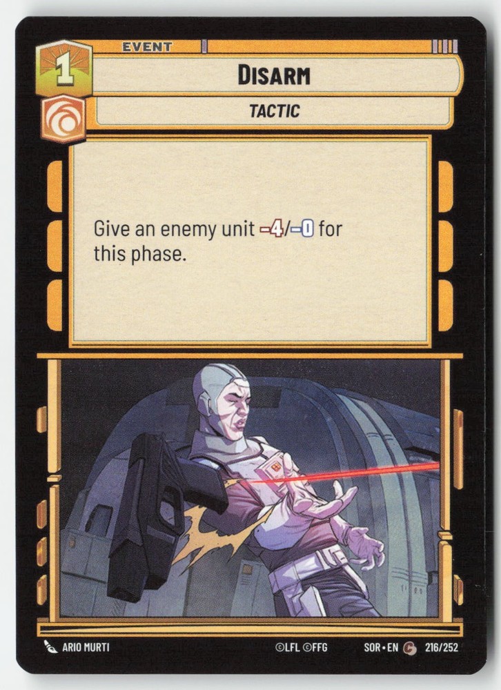 SWU - Disarm SOR 216 Non-Foil