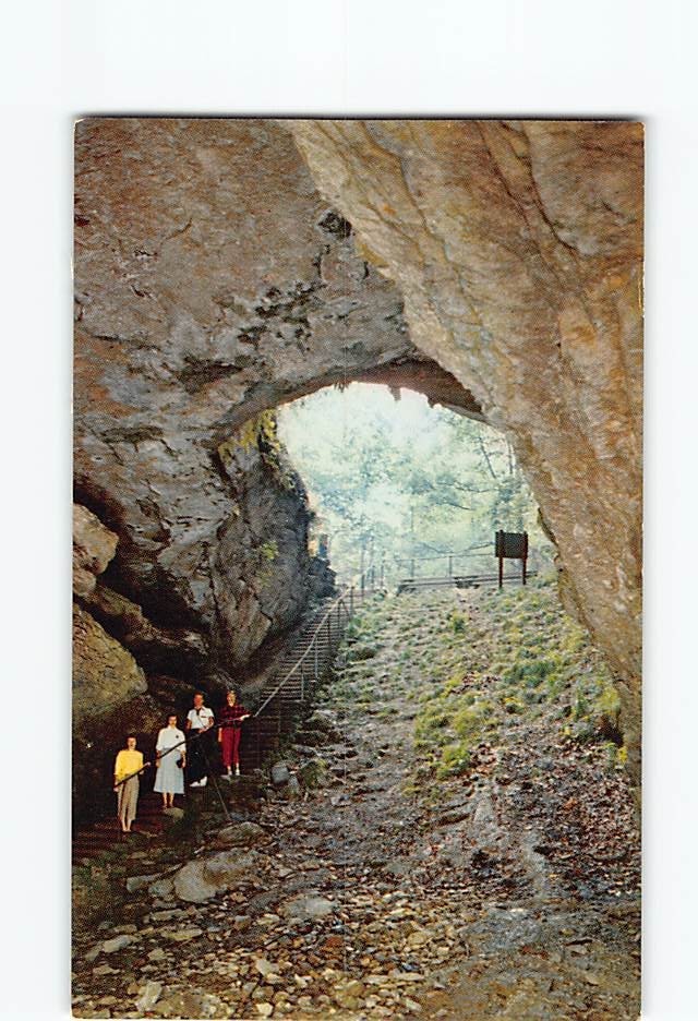 Postcard Historic Entrance Mammoth Cave National Park Kentucky USA North America