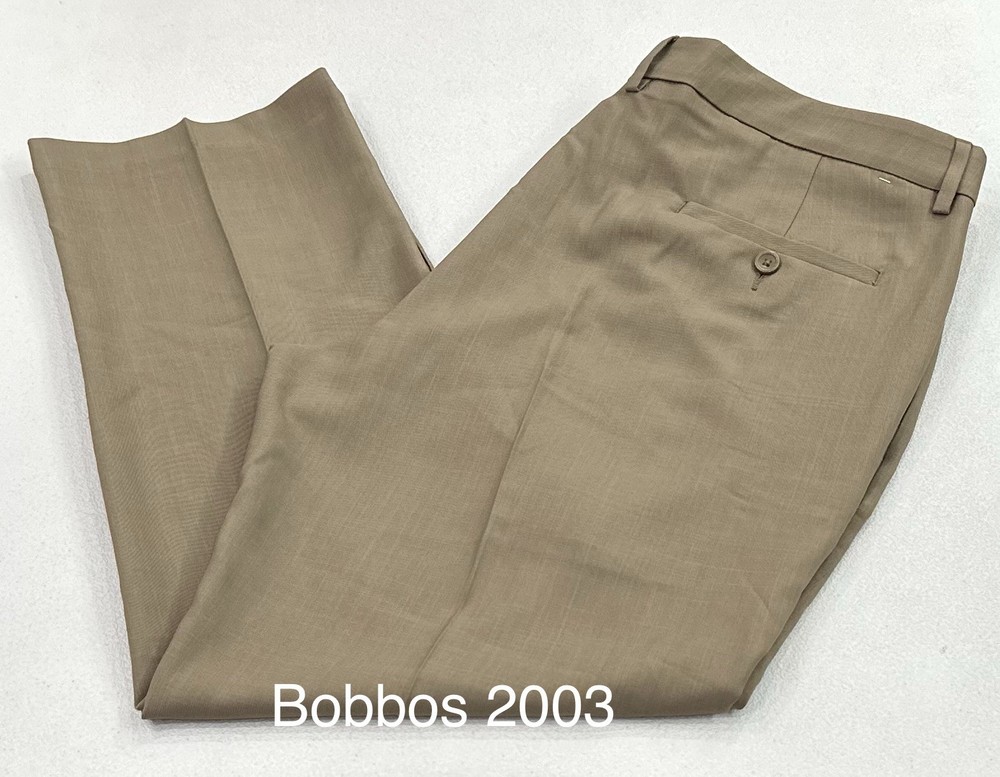 Haggar Men's Straight-Fit Dress Pants, Tan, Size 40X30