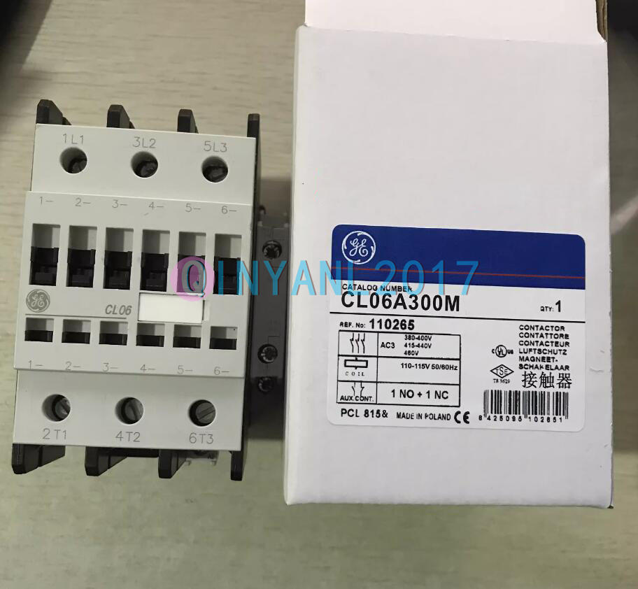 1PC NEW GE CL06A300M AC contactor AC110V