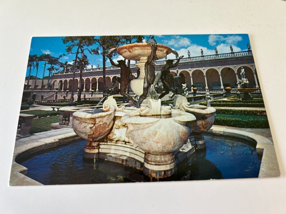 Fountain of the Tortoises in Court Ringling Museum of Art Sarasota Florida