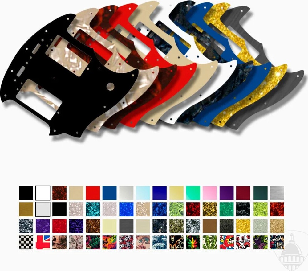 WD Custom Pickguard For Fender Pawn Shop Mustang Special