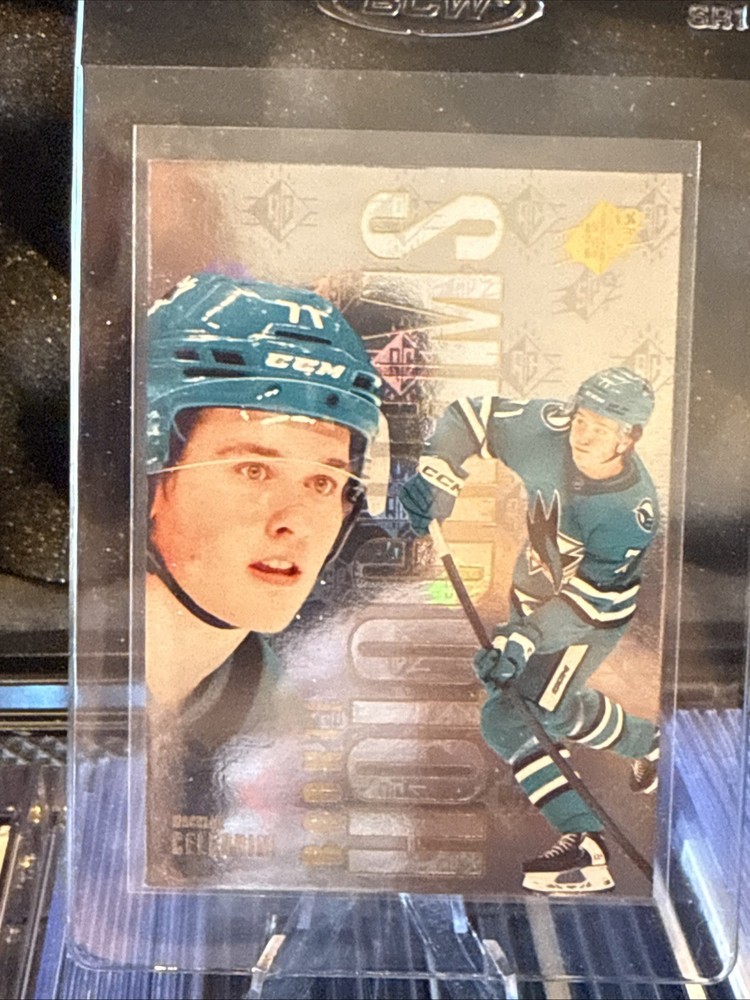 Macklin Celebrini 24/25 UD SPX ROOKIE HOLOGRAMS
