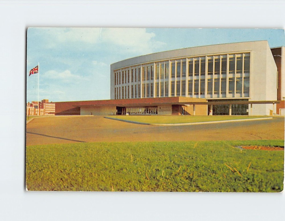 Postcard Jubilee Auditorium Edmonton Alberta Canada