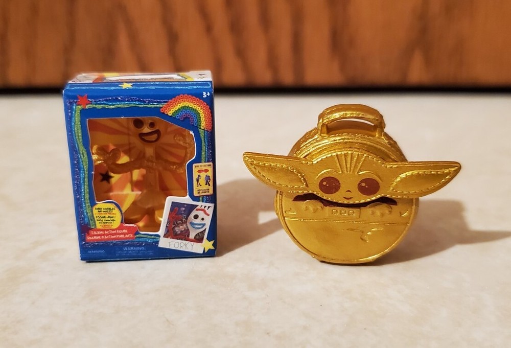 Zuru Disney Mini Brands LOT Rare Gold Child Grogu Mandalorian Toy STORY Series 1