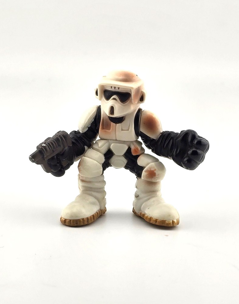 Star Wars Galactic Heroes Bike Scout Muddy Armor Action Figure Hasbro 2001