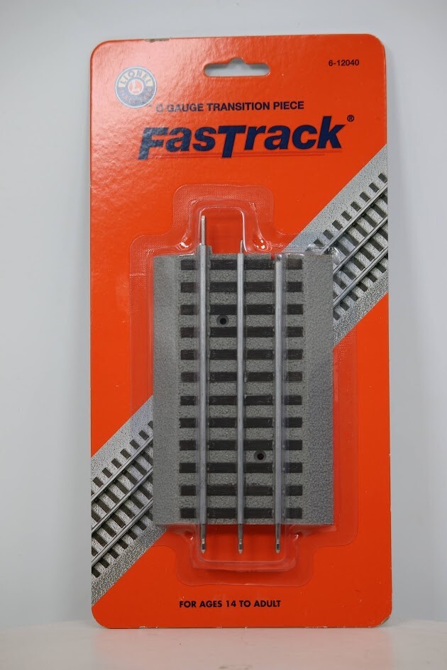 LIONEL 6-12040 GAUGE TRANSITION PIECE FasTrack O Gauge 1:48 NIB Sealed