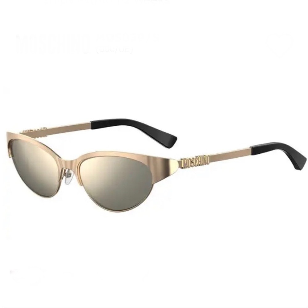 Moschino Women’s Rose Gold Cat Eye Sunglasses MOS039/S 000UE Size 54-17-140