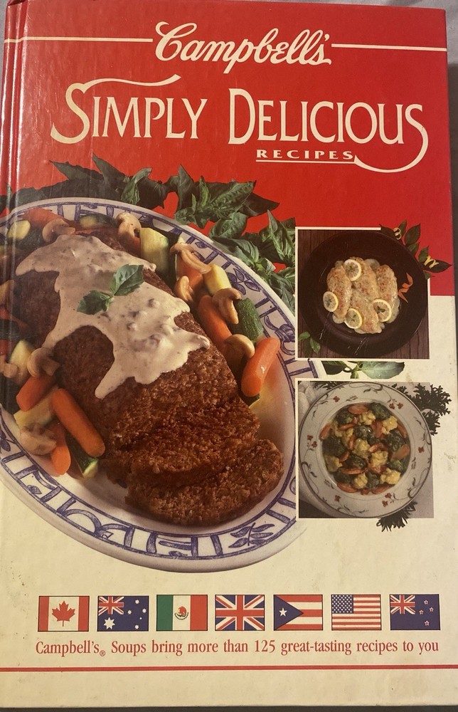 Campbell's Simply Delicious Recipes by Patricia Teberg (1993, Hardcover)