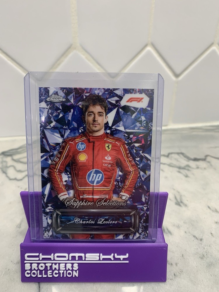 2024 Topps Chrome Formula 1 Charles Leclerc Sapphire Selections SS-4