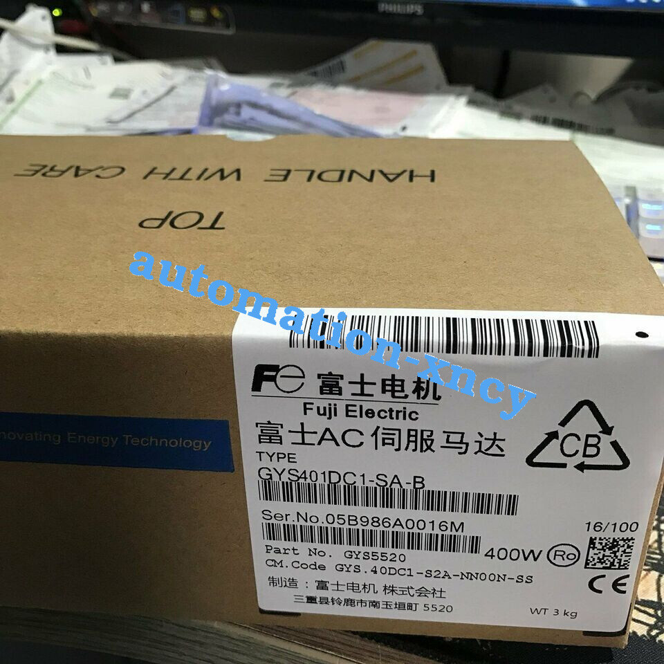 New Fuji Servo Motor GYS401DC1-SA-B In Box Fast shipping#DHL or FedEx