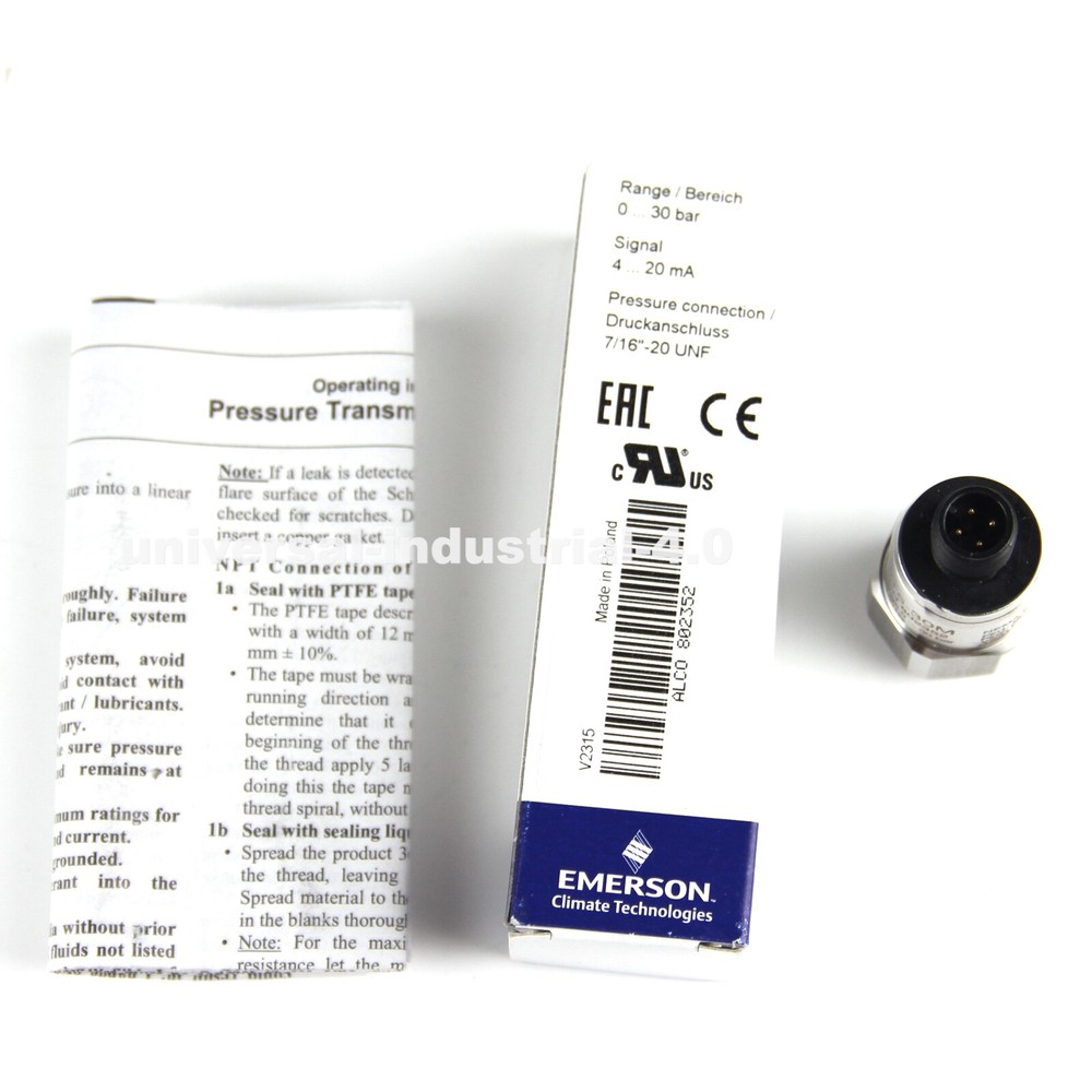NEW EMERSON PT5-30M Pressure Switch