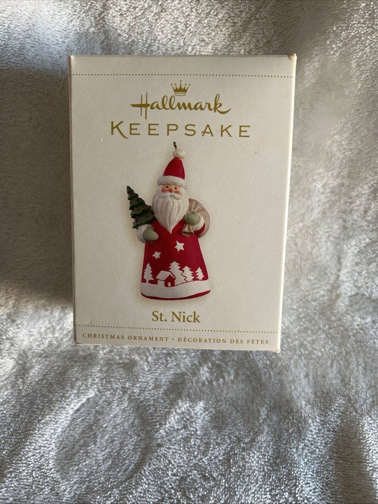 Hallmark Keepsake Christmas Ornament 2006 ST.NICK in Box Santa Claus