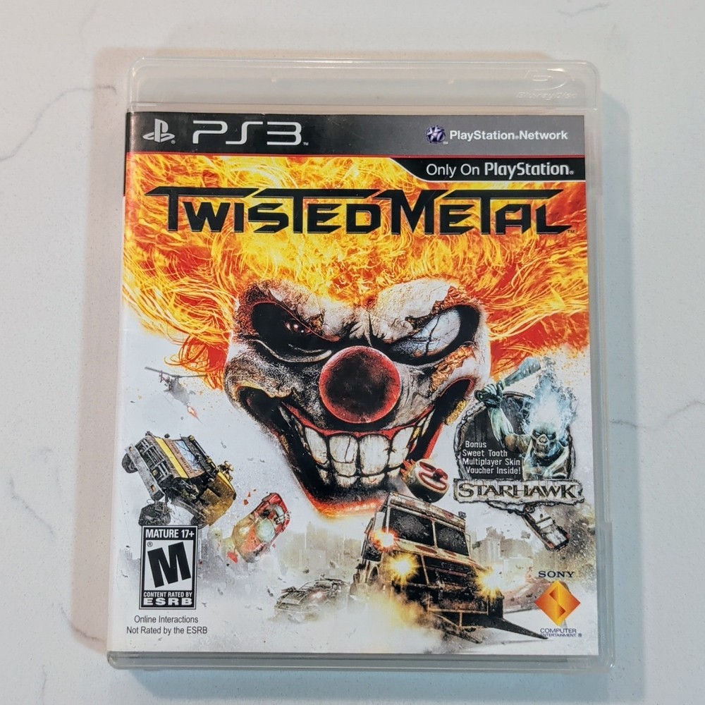 Twisted Metal (Sony PlayStation 3, 2012) PS3 W/ Manual
