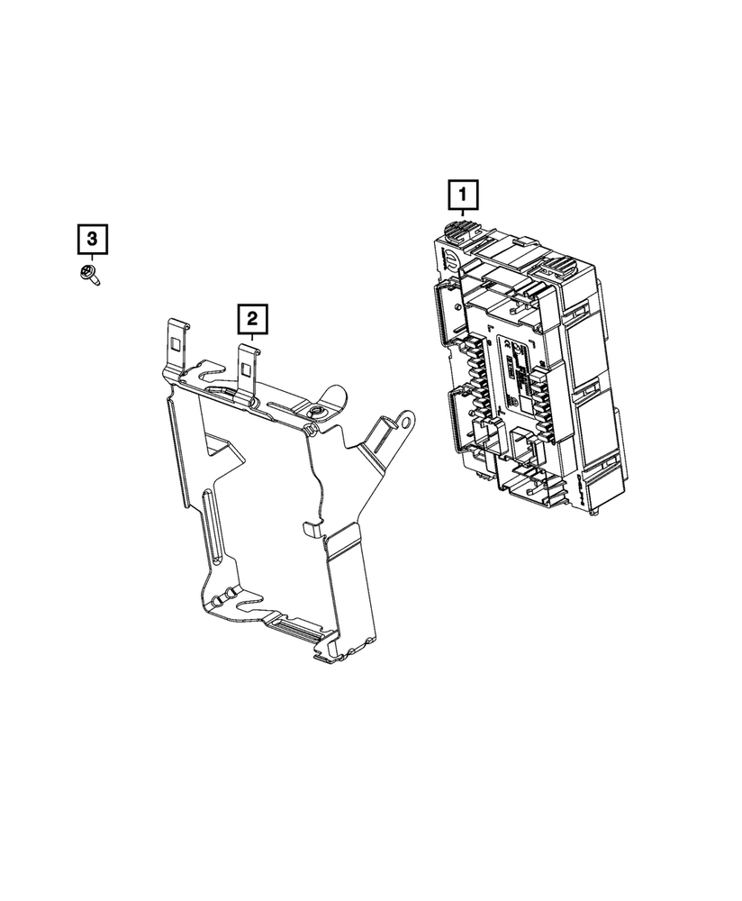 Genuine Mopar Body Controller Module 68411150AF