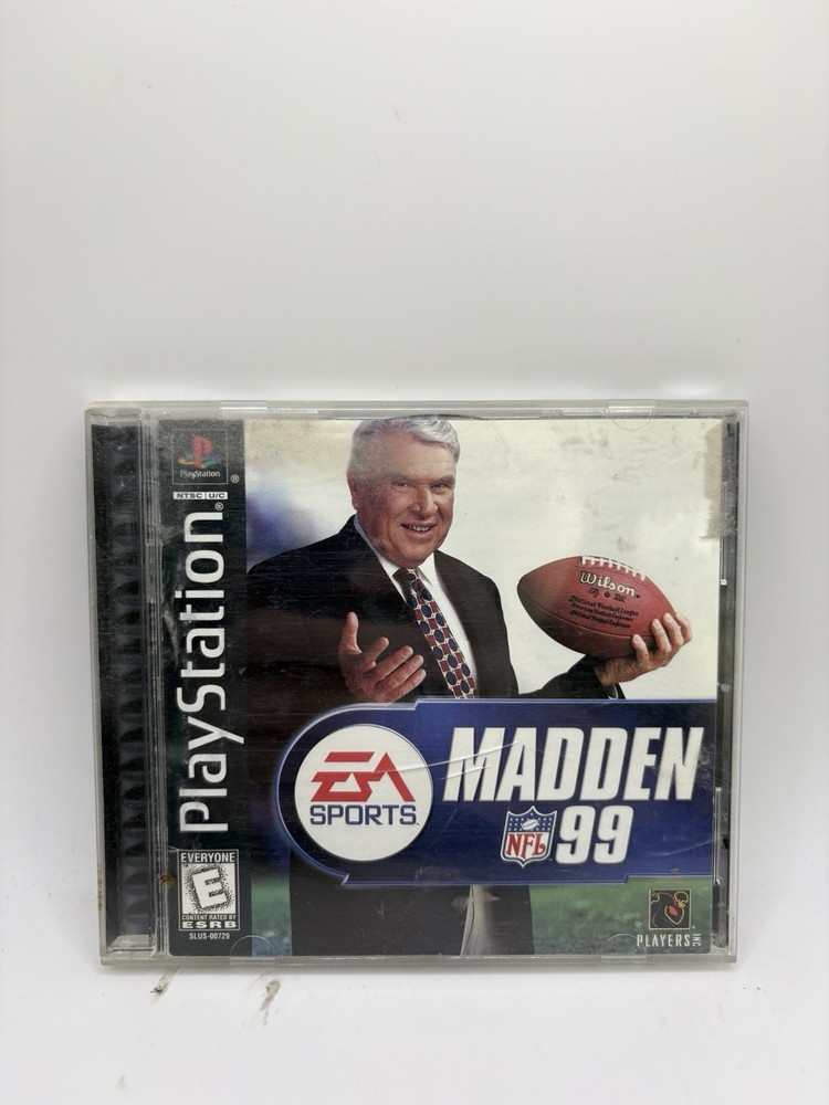Sony Playstation 1 PS1 Madden NFL 99 CIB Tested