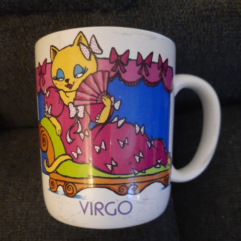 Vintage Avon Zodiac Coffee Mug- Virgo