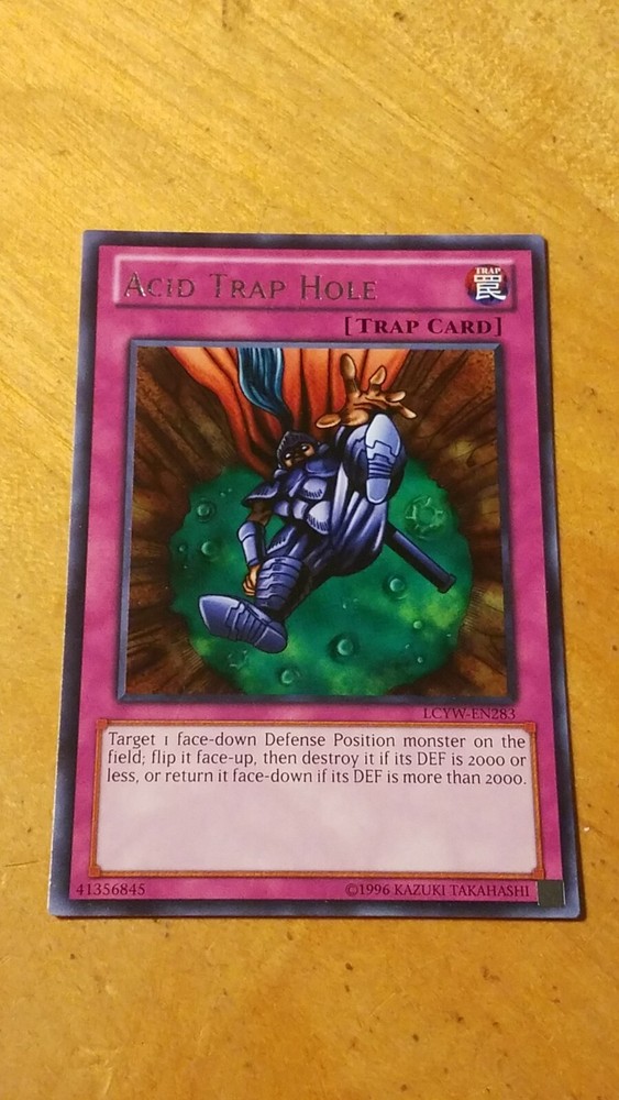 Acid Trap Hole - LCYW-EN283 - Yugioh! Yu Gi Oh! Rare-image