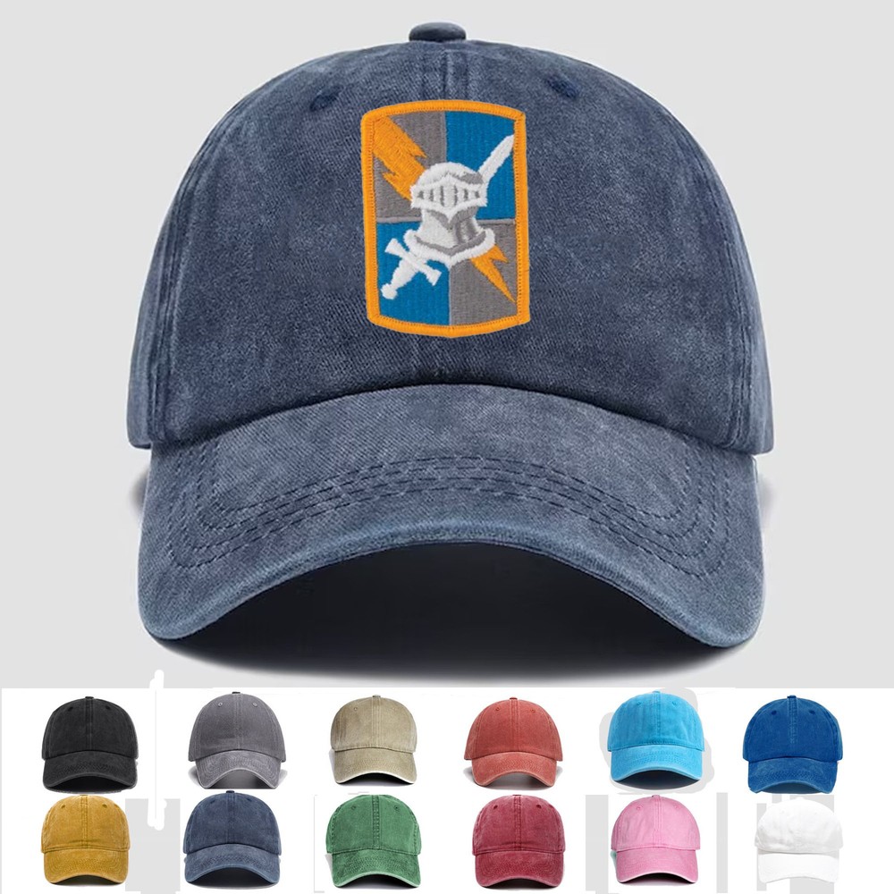 Custom Embroidered Hat 513th Military Intelligence Brigade, Veteran Cap, Gift