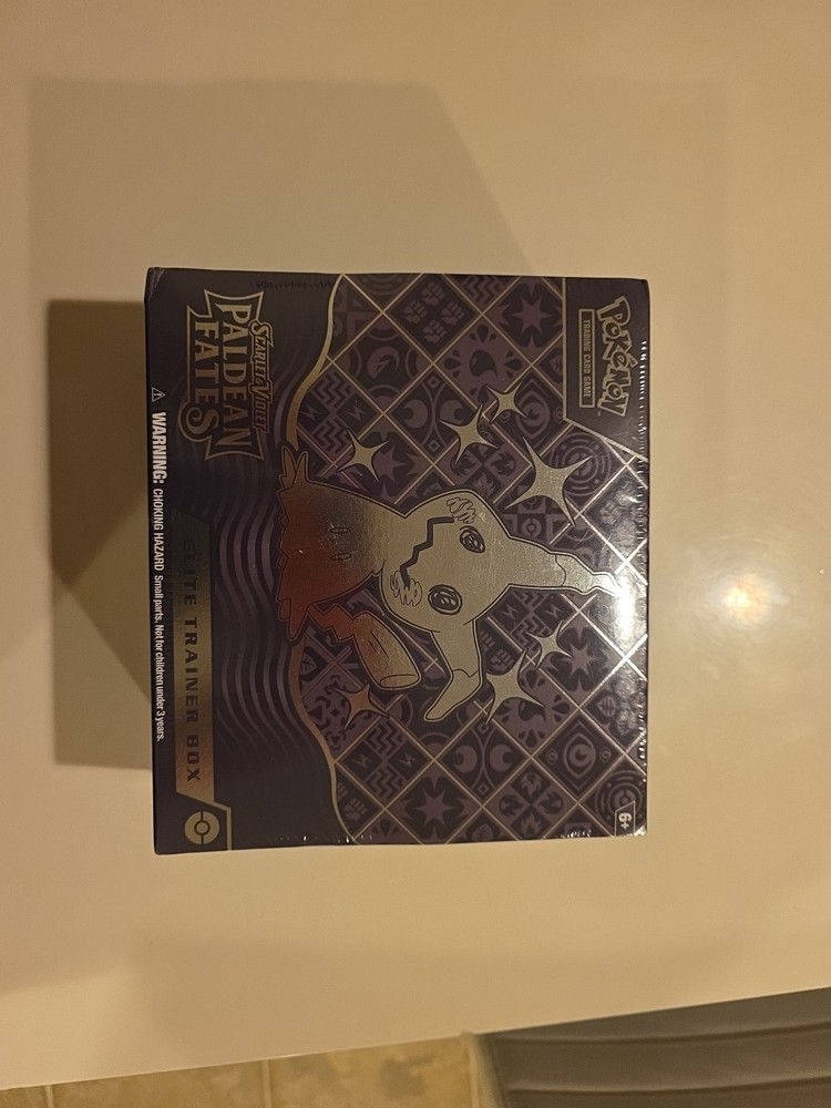 Nintendo Pokémon TCG Scarlet & Violet Paldean Fates Elite Trainer Box - 9 Packs