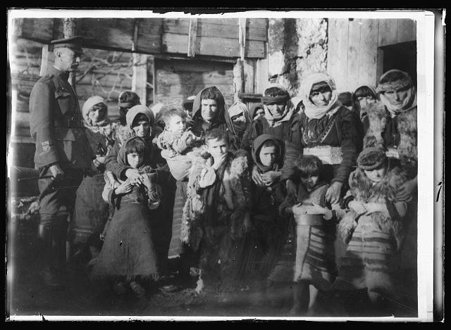 Montenegro 1920 Lieut Col H J Fairclough Albanian Refugee Women Children