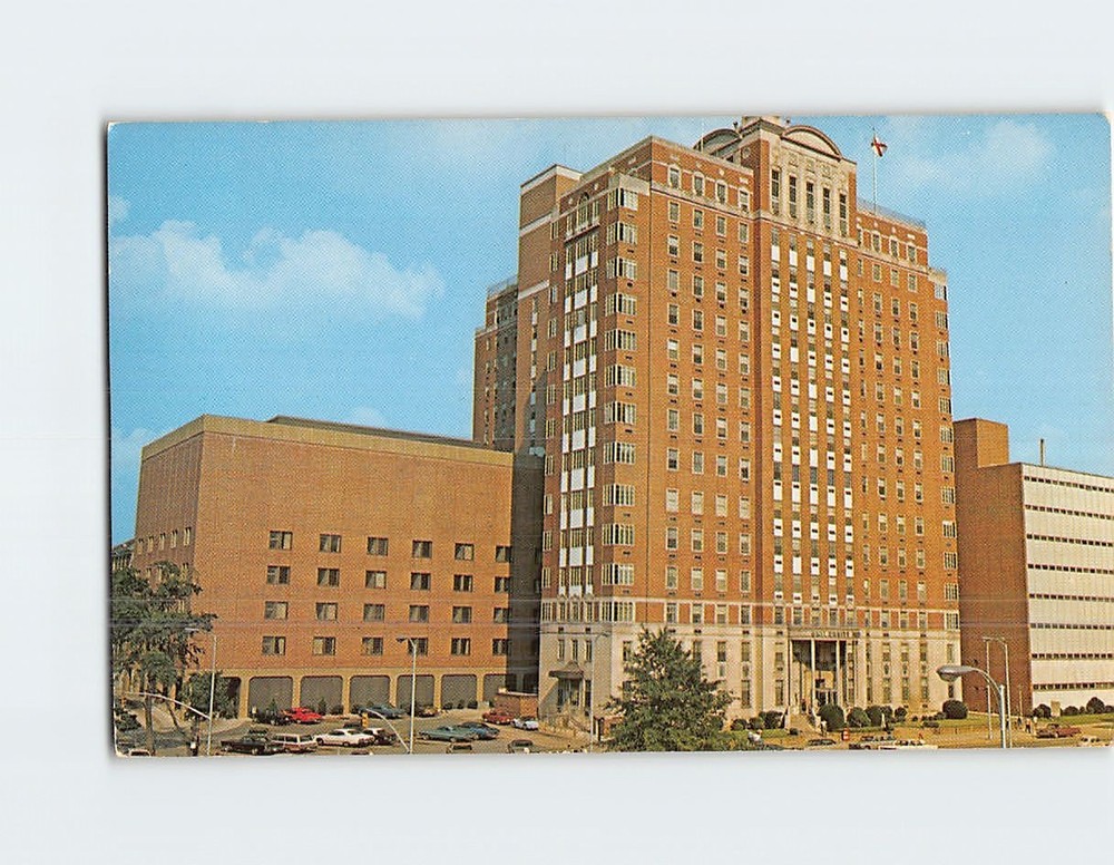 Postcard University of Alabama Hospital Birmingham Alabama USA