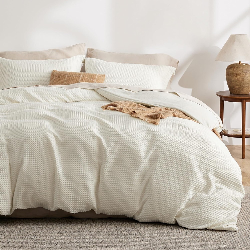 Bedsure Luxury Waffle Queen (90