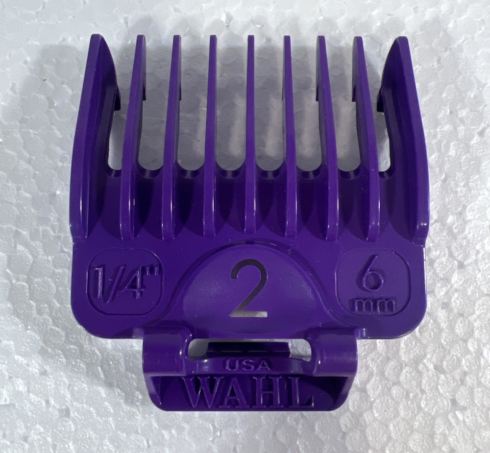 #2 Wahl Color Pro Clipper Guide Comb Guard  1/4