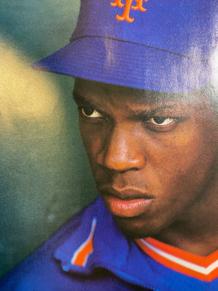 1985 Dwight Gooden New York Mets Pitcher illustrated