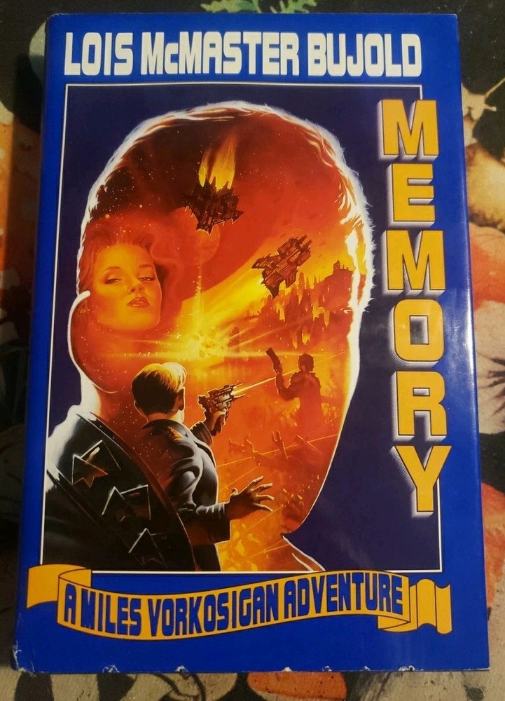 Memory (A Miles Vorkosigan Adventure) by Lois McMaster Bujold (1996, HC)