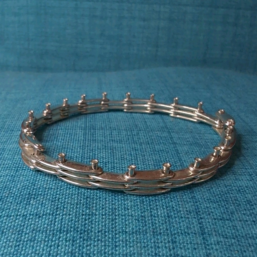 Fancy Link 925 Sterling Silver Bracelet